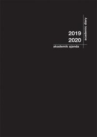 2019-2020 AKADEMİK AJANDA 21x29cm - SİYAH
