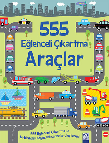 555 EĞLENCELİ ÇIKARTMA - ARAÇLAR