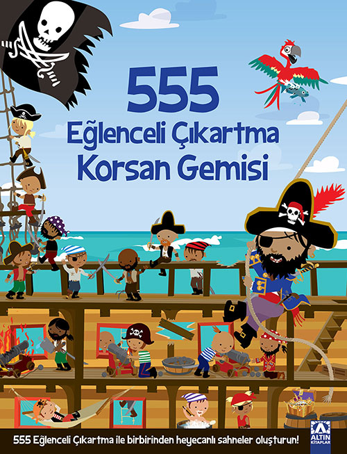 555 EĞLENCELİ ÇIKARTMA - KORSAN GEMİSİ